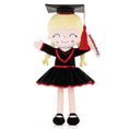 Carica l'immagine nel visualizzatore della galleria, Gloveleya 16 - inch Personalized Plush Dolls Graduation Series Black - Gloveleya Official