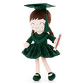 Carica l'immagine nel visualizzatore della galleria, Gloveleya 16 - inch Personalized Plush Dolls Graduation Series Dark Green - Gloveleya Official