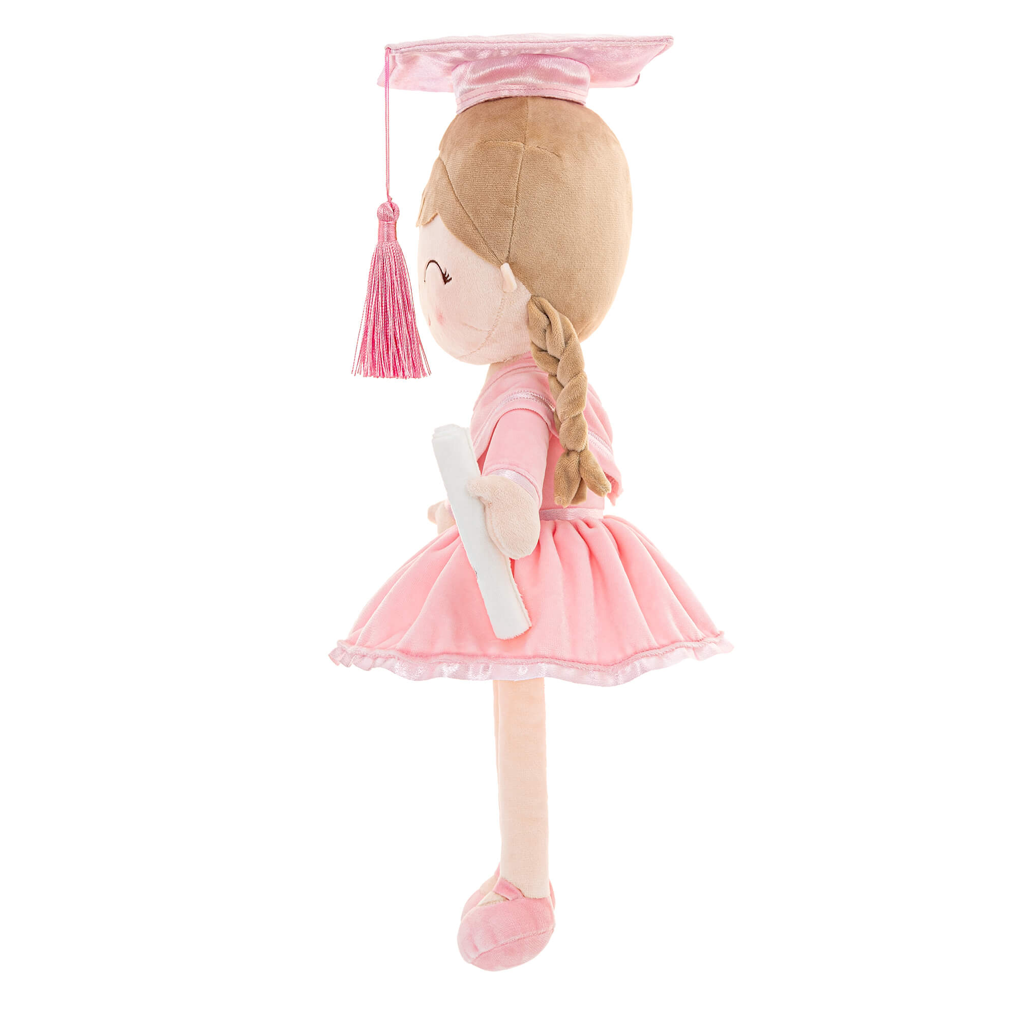 Gloveleya 16 - inch Personalized Plush Dolls Graduation Series Pink - Gloveleya Official