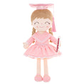 Cargar la imagen en la vista de la galería, Gloveleya 16 - inch Personalized Plush Dolls Graduation Series Pink - Gloveleya Official
