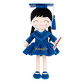 Carica l'immagine nel visualizzatore della galleria, Gloveleya 16 - inch Personalized Plush Dolls Graduation Series Royal Blue - Gloveleya Official