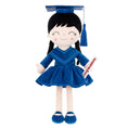 Carica l'immagine nel visualizzatore della galleria, Gloveleya 16 - inch Personalized Plush Dolls Graduation Series Royal Blue - Gloveleya Official