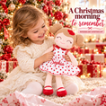 Cargar la imagen en la vista de la galería, Gloveleya 16-Inch Personalized Valentine Princess Doll – Red - Gloveleya Official