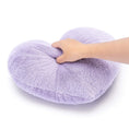 Load image into Gallery viewer, Gloveleya 17 - inch Fashion Mink Velvet Plush Toy Love Heart Kids Pillow Purple - Gloveleya Official