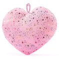 Load image into Gallery viewer, Gloveleya 17 - inch Plush Fashion Pillow Ironing Colorful Stars Love Heart Shaped Pillows Light Pink - Gloveleya Official