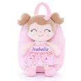 Charger l'image dans la visionneuse de la galerie, Gloveleya 9 - inch Personalized Flower Fairy Girls Dolls Backpacks Pink - Gloveleya Official