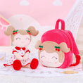 Load image into Gallery viewer, Gloveleya 9 - inch Personalized Fruit Dolls Backpacks Red Cherry - Gloveleya Official