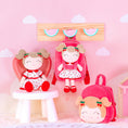 Load image into Gallery viewer, Gloveleya 9 - inch Personalized Fruit Dolls Backpacks Red Cherry - Gloveleya Official