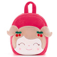 Load image into Gallery viewer, Gloveleya 9 - inch Personalized Fruit Dolls Backpacks Red Cherry - Gloveleya Official