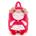 Load image into Gallery viewer, Gloveleya 9 - inch Personalized Fruit Dolls Backpacks Red Cherry - Gloveleya Official