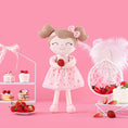 Load image into Gallery viewer, Gloveleya 9 - inch Personalized Fruit Dolls Backpacks Strawberry - Gloveleya Official