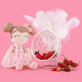 Load image into Gallery viewer, Gloveleya 9 - inch Personalized Fruit Dolls Backpacks Strawberry - Gloveleya Official