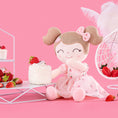 Load image into Gallery viewer, Gloveleya 9 - inch Personalized Fruit Dolls Backpacks Strawberry - Gloveleya Official