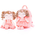 Bild in Galerie-Betrachter laden, Gloveleya 9 - inch Personalized Love Heart Girls Dolls Backpacks Orange - Gloveleya Official