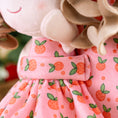 Load image into Gallery viewer, Gloveleya 9 - inch Personalized Plush Curly Fruit Dolls Backpack Orange - Gloveleya Official