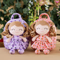 Cargar la imagen en la vista de la galería, Gloveleya 9 - inch Personalized Plush Curly Fruit Dolls Backpack Series - Gloveleya Official