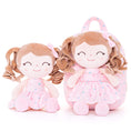 Charger l'image dans la visionneuse de la galerie, Gloveleya 9 - inch Personalized Spring Girl Love Heart Dolls Backpacks Pink - Gloveleya Official