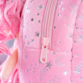 Carica l'immagine nel visualizzatore della galleria, Gloveleya 9 - inch Toddler Girl Backpack Plush Curly Hair Starry Dolls Backpacks Bronzing Pinky Stars - Gloveleya Official