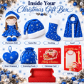 Load image into Gallery viewer, Gloveleya Christmas Doll Gift Box – 8-Piece 10th Anniversary Limited Edition – Blue - Gloveleya Official