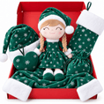 Load image into Gallery viewer, Gloveleya Christmas Doll Gift Box – 8-Piece 10th Anniversary Limited Edition – Green - Gloveleya Official