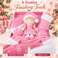 Load image into Gallery viewer, Gloveleya Christmas Doll Gift Box – 8-Piece 10th Anniversary Limited Edition – Pink, Light Skin - Gloveleya Official