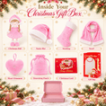 Load image into Gallery viewer, Gloveleya Christmas Doll Gift Box – 8-Piece 10th Anniversary Limited Edition – Pink, Light Skin - Gloveleya Official