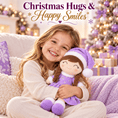 Load image into Gallery viewer, Gloveleya Christmas Doll Gift Box – 8-Piece 10th Anniversary Limited Edition – Purple - Gloveleya Official
