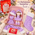 Load image into Gallery viewer, Gloveleya Christmas Doll Gift Box – 8-Piece 10th Anniversary Limited Edition – Purple - Gloveleya Official
