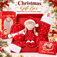 Load image into Gallery viewer, Gloveleya Christmas Doll Gift Box – 8-Piece 10th Anniversary Limited Edition – Red, Light Skin - Gloveleya Official