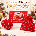 Load image into Gallery viewer, Gloveleya Christmas Doll Gift Box – 8-Piece 10th Anniversary Limited Edition – Red, Light Skin - Gloveleya Official