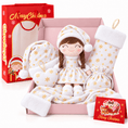 Load image into Gallery viewer, Gloveleya Christmas Doll Gift Box – 8-Piece 10th Anniversary Limited Edition – White & Gold - Gloveleya Official