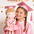 Load image into Gallery viewer, Gloveleya Class of 2026 Personalized Graduation Plush Doll - 16" Custom Kindergarten & School Gift for Girls - Gloveleya Official