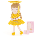 Load image into Gallery viewer, Gloveleya Class of 2026 Personalized Graduation Plush Doll - 16" Custom Kindergarten & School Gift for Girls - Gloveleya Official