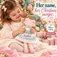 Load image into Gallery viewer, Gloveleya 16-inch green Spring Girl doll - personalized gift gallery 11