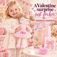 Load image into Gallery viewer, Gloveleya 16-inch pink Heart Princess doll - personalized gift gallery 7