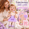 Load image into Gallery viewer, Gloveleya 16-inch purple Heart Princess doll - personalized gift gallery 6