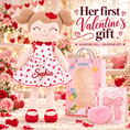 Load image into Gallery viewer, Gloveleya 16-inch red Heart Princess doll - personalized gift gallery 1