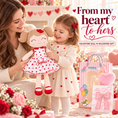 Load image into Gallery viewer, Gloveleya 16-inch red Heart Princess doll - personalized gift gallery 4