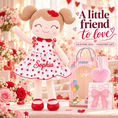 Load image into Gallery viewer, Gloveleya 16-inch red Heart Princess doll - personalized gift gallery 9