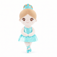 Load image into Gallery viewer, Gloveleya Personalized Ballerina Doll – 13-Inch Aqua Glass Ballet - Gloveleya Official