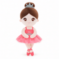 Cargar la imagen en la vista de la galería, Gloveleya Personalized Ballerina Doll – 13-Inch Coral - Gloveleya Official
