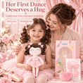 Load image into Gallery viewer, Gloveleya Personalized Ballerina Doll – 14-Inch Champagne Pink - Gloveleya Official
