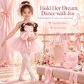 Load image into Gallery viewer, Gloveleya Personalized Ballerina Doll – 14-Inch Champagne Pink - Gloveleya Official