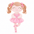 Load image into Gallery viewer, Gloveleya Personalized Ballerina Doll – 14-Inch Peach - Gloveleya Official