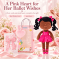 Load image into Gallery viewer, Gloveleya Personalized Ballerina Doll – 14-Inch Rose - Gloveleya Official