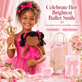 Load image into Gallery viewer, Gloveleya Personalized Ballerina Doll – 14-Inch Rose - Gloveleya Official