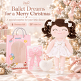 Load image into Gallery viewer, Gloveleya Personalized Ballerina Doll – 14-Inch White - Gloveleya Official