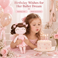 Load image into Gallery viewer, Gloveleya Personalized Ballerina Doll Collection – 14-Inch Ballet Gifts - Gloveleya Official