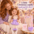 Load image into Gallery viewer, Gloveleya Personalized Curly Hair Princess Doll – 16-Inch Purple - Gloveleya Official