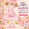Bild in Galerie-Betrachter laden, Gloveleya Personalized Flower Fairy Doll – 16-Inch Garden Pink - Gloveleya Official